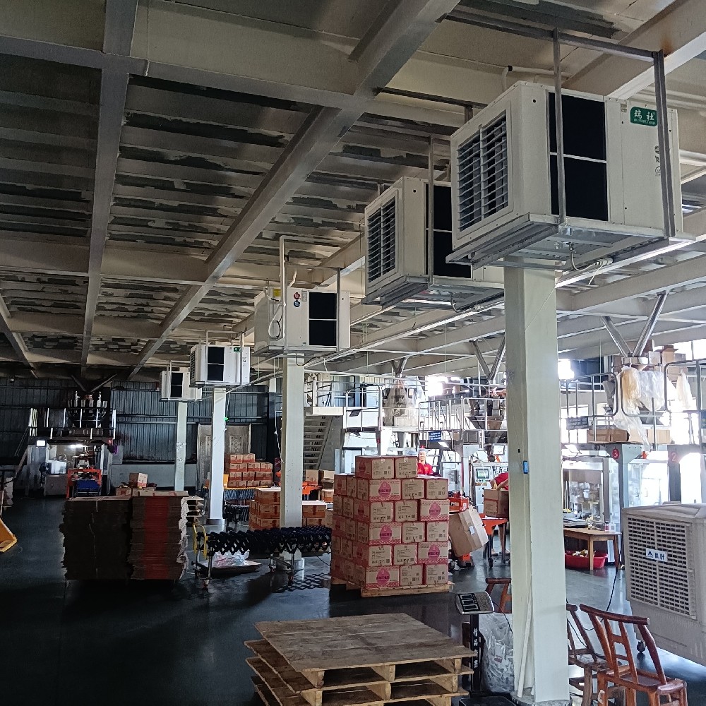 直吹吊掛式省電空調(diào)降溫實例